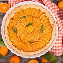 Пазл: Пирог с апельсинами