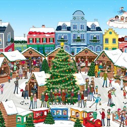 Пазл: Рождественский базар