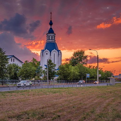 Пазл: Жаркий вечер в Шушарах