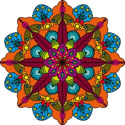 Пазл: Мандала