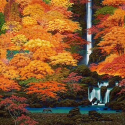 Пазл: Осень в Японии