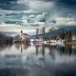 Пазл: Озеро в Австрии