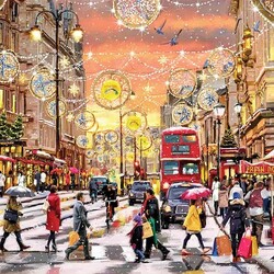 Пазл: Рождество в Лондоне