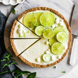 Пазл: Лаймовый йогуртовый пирог