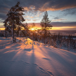 Пазл: Зима в Норвегии