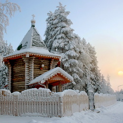 Пазл: Зима в Карелии