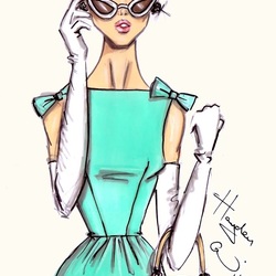 Пазл: Стильная девушка