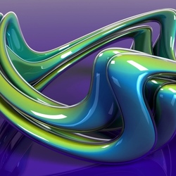 Пазл: Цветная волна