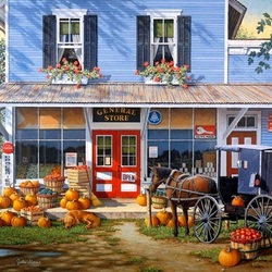 Пазл: Сельский магазин