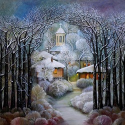 Пазл: Зима волшебница