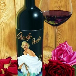 Пазл: Вино и розы