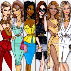 Пазл: Модная коллекция