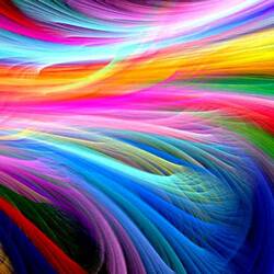 Пазл: Радужный водопад