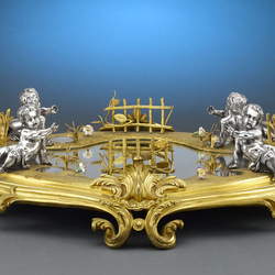 Пазл: У пруда. Бронза с серебром