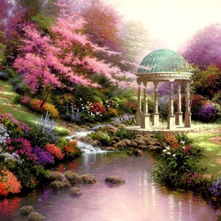 Пазл: Цветущий сад