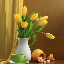 Пазл: Тюльпаны