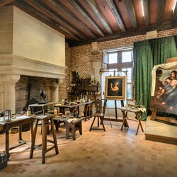 Пазл: Дом - музей Леонардо да Винчи  Кло-Люсе   