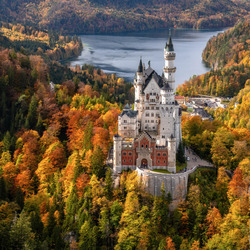 Пазл: Замок в Германии