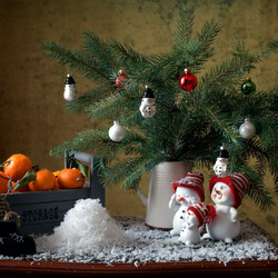 Пазл: Елочная композиция