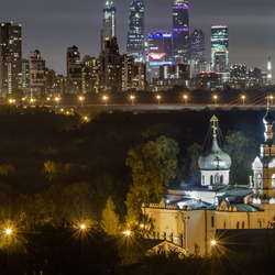 Пазл: Вечерняя Москва