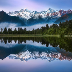 Пазл: Горы Новой Зеландии