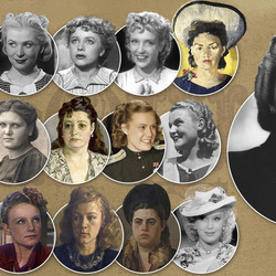 Пазл: Женские причёски 20 век