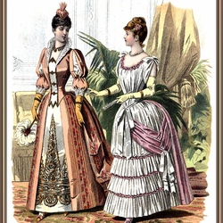 Пазл: Викторианская мода