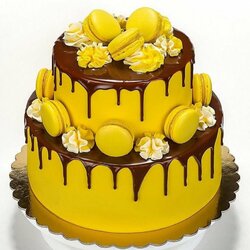 Пазл: Жёлтый Торт