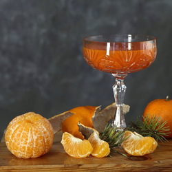 Пазл: Мандариновый 