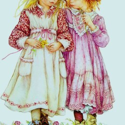 Пазл: Неразлучные подружки