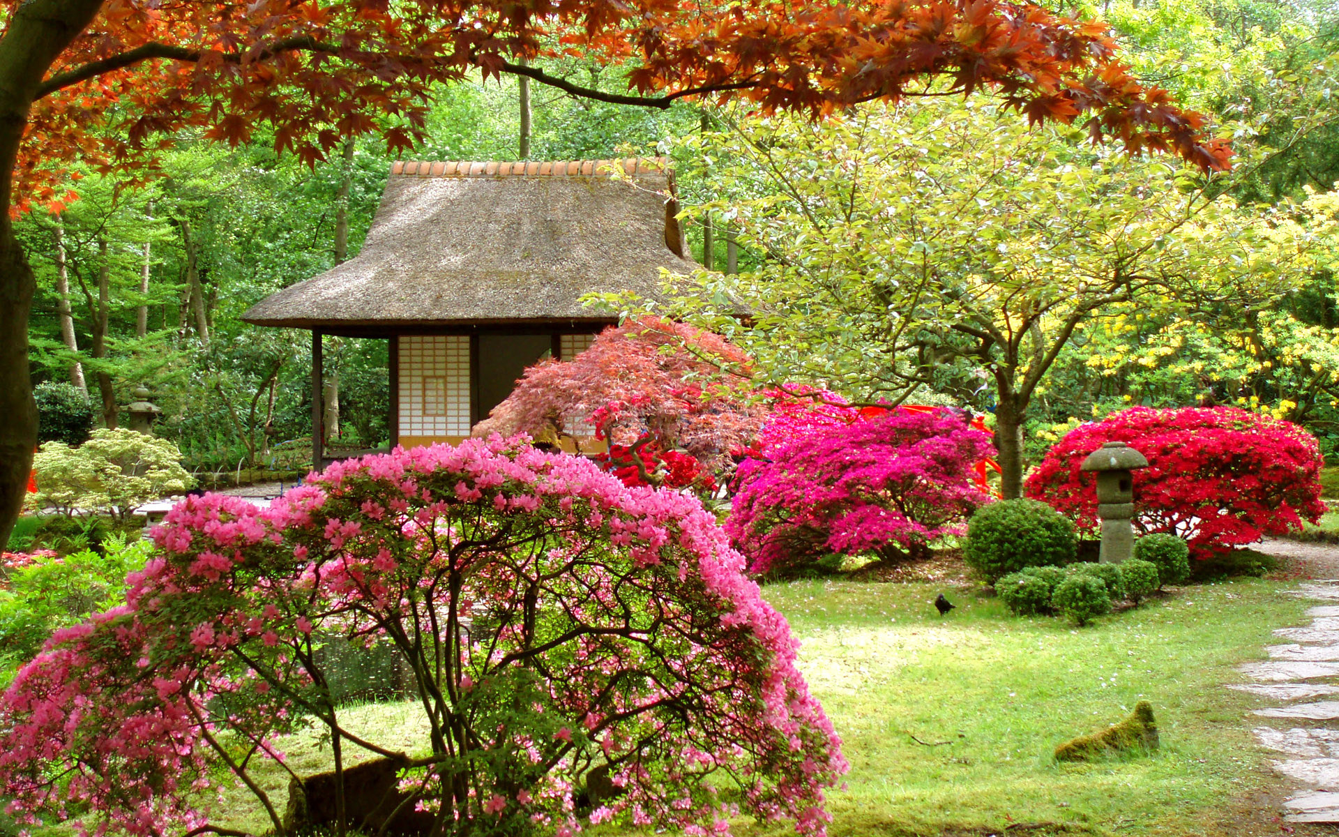 Сады тсубо Япония