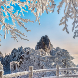 Пазл: Зимние горы