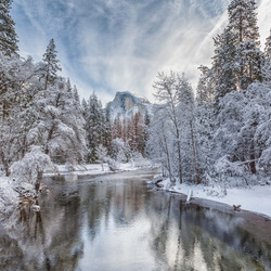 Пазл: Зимнее озеро