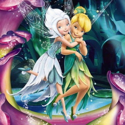 Пазл: Фея Динь-Динь и Фея Незабудка