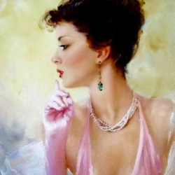 Пазл: Изумрудные серёжки