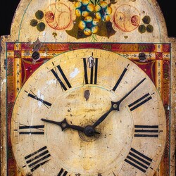 Пазл: Старые часы в деревенском стиле