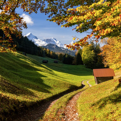 Пазл: Осень в Баварии