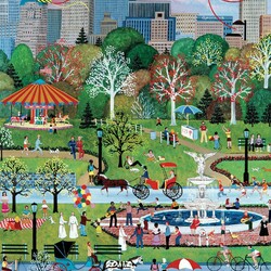 Пазл: Весна в Центральном парке
