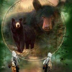 Пазл: Дух черного медведя