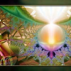 Пазл: Светящийся шар