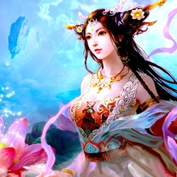 Пазл: Прекрасная дева