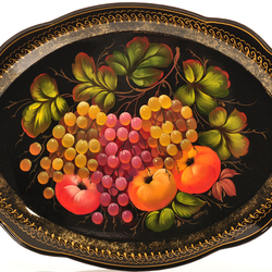 Пазл: Жостовский поднос