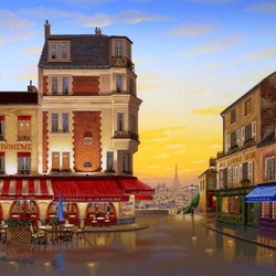 Пазл: Улица Парижа