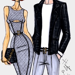 Пазл: Эффектная пара