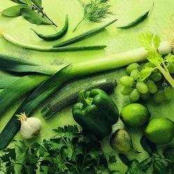 Пазл: Все зеленое