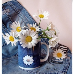 Пазл: Джинсовая композиция