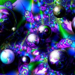 Пазл: Новогодние шары