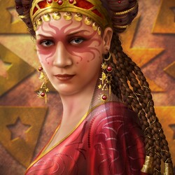 Пазл: Таро / Королева Жезлов