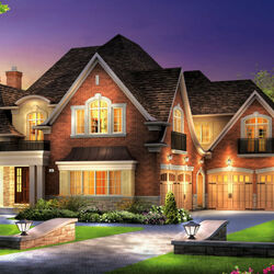 Пазл: Закат над виллой