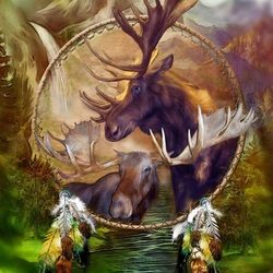 Пазл: Дух лося